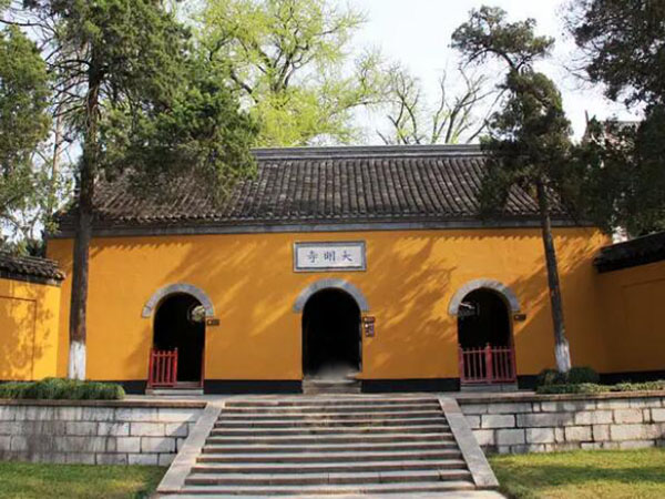 揚州寺廟瓦古建筑—大明寺